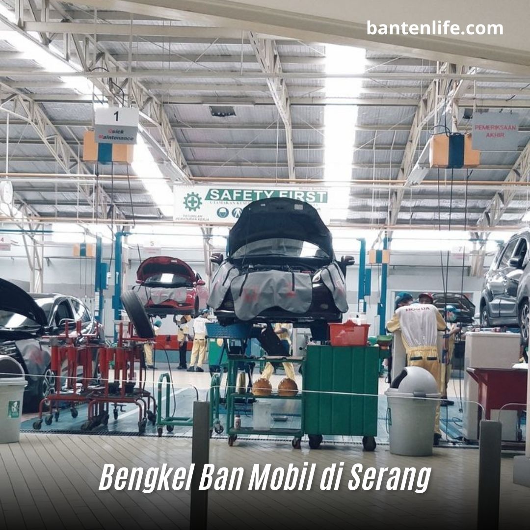 Bengkel Ban Mobil di Serang