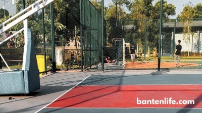 Lapangan Basket di Banten