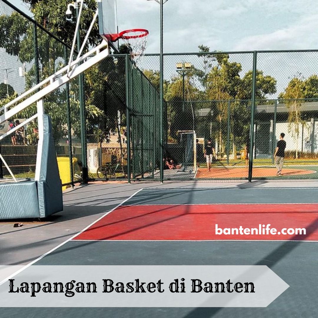 Lapangan Basket di Banten