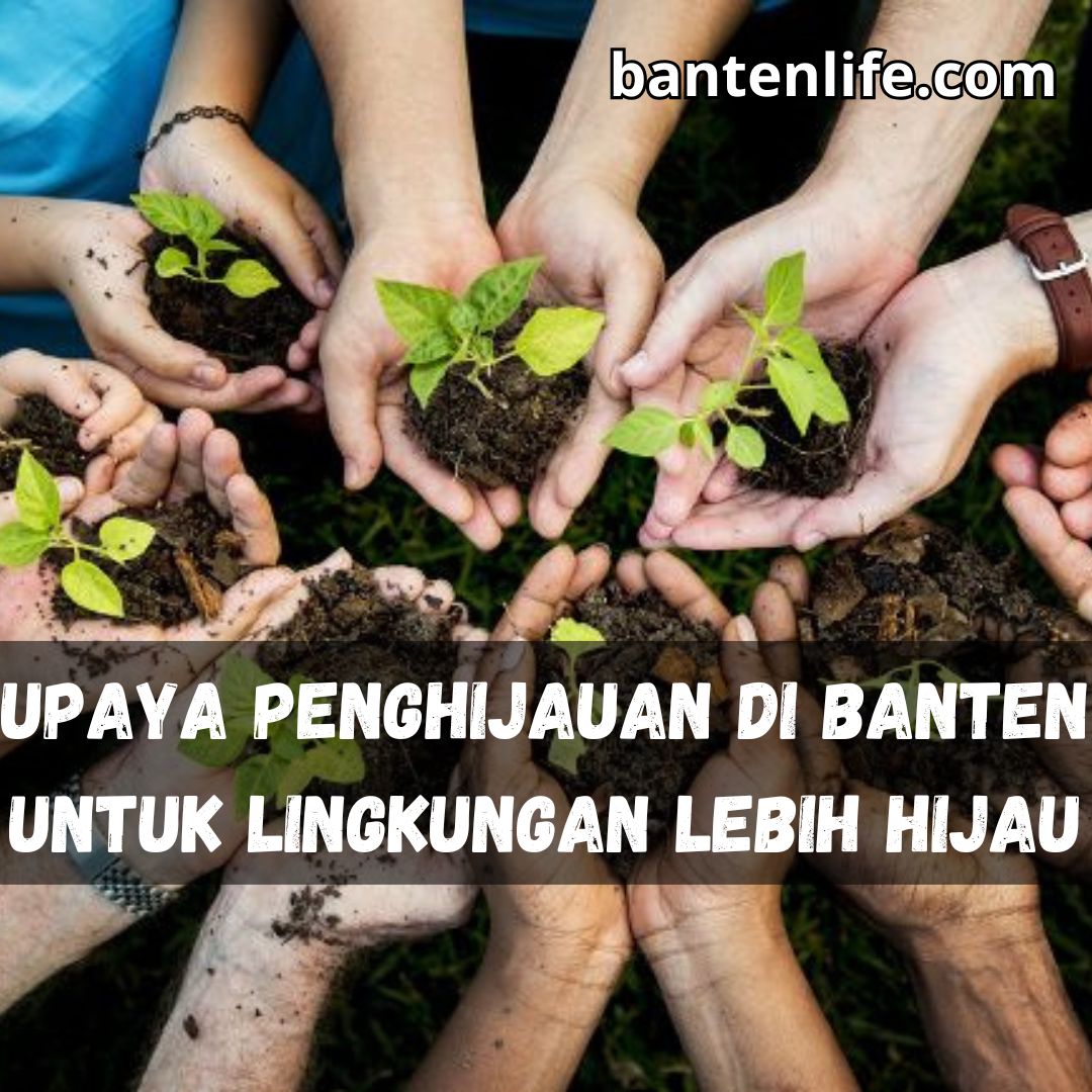 Upaya Penghijauan di Banten untuk Lingkungan Lebih Hijau