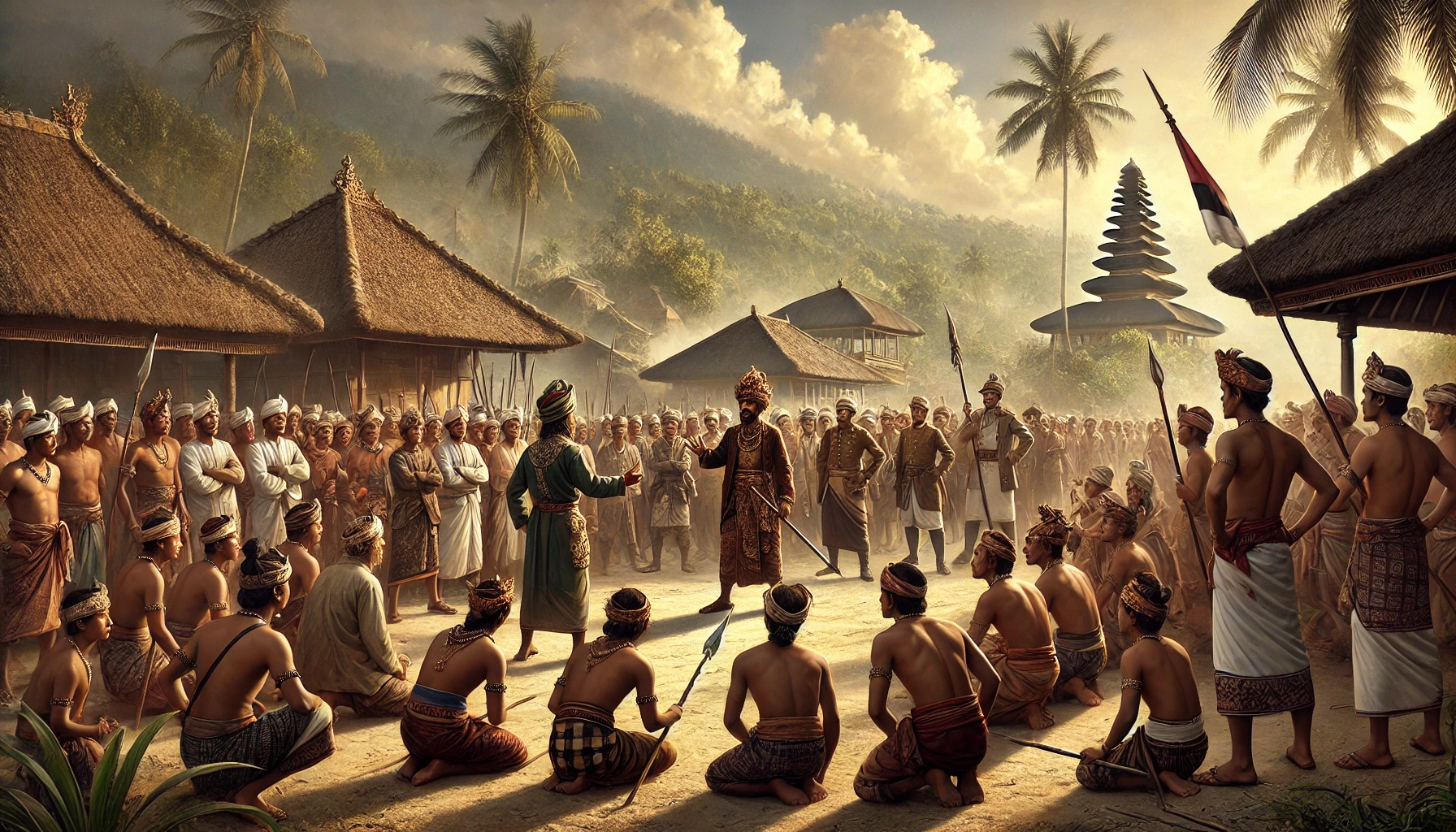 penyebab awal terjadinya perlawanan rakyat bali terhadap voc