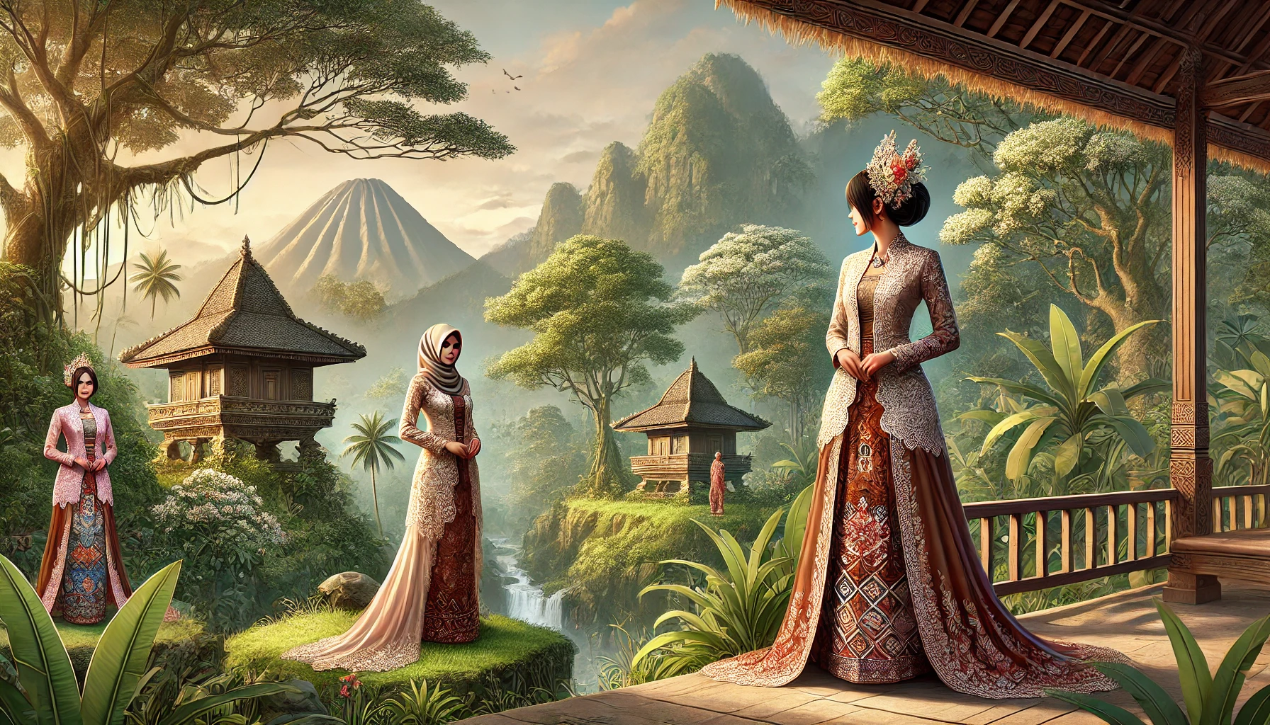 baju adat banten wanita