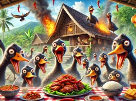 bebek carok serang