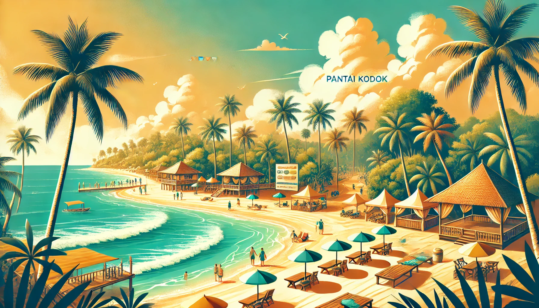 Pantai Kodok Carita Banten