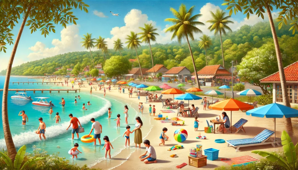 Liburan Keluarga Pantai Tanjung Lesung Dengan Beragam Aktivitas Seru Pemandangan Cantik dan Fasilitas Lengkap Untuk Menikmati Waktu Berkualitas di Kawasan Wisata Banten Tahun 2025