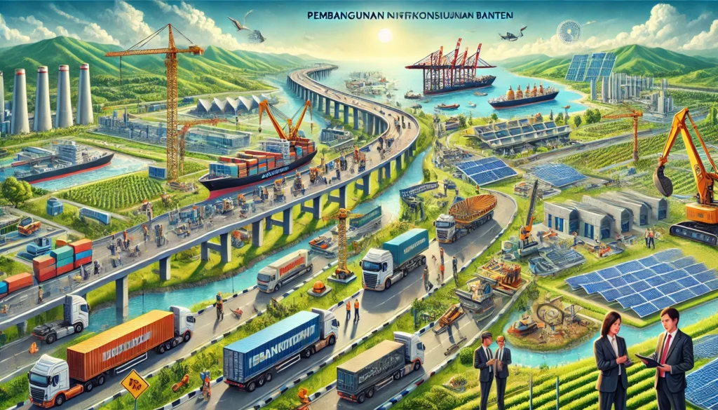 Pembangunan Infrastruktur Perekonomian Banten Jadi Penggerak Utama Pertumbuhan Daerah dan Akses Ekonomi Modern