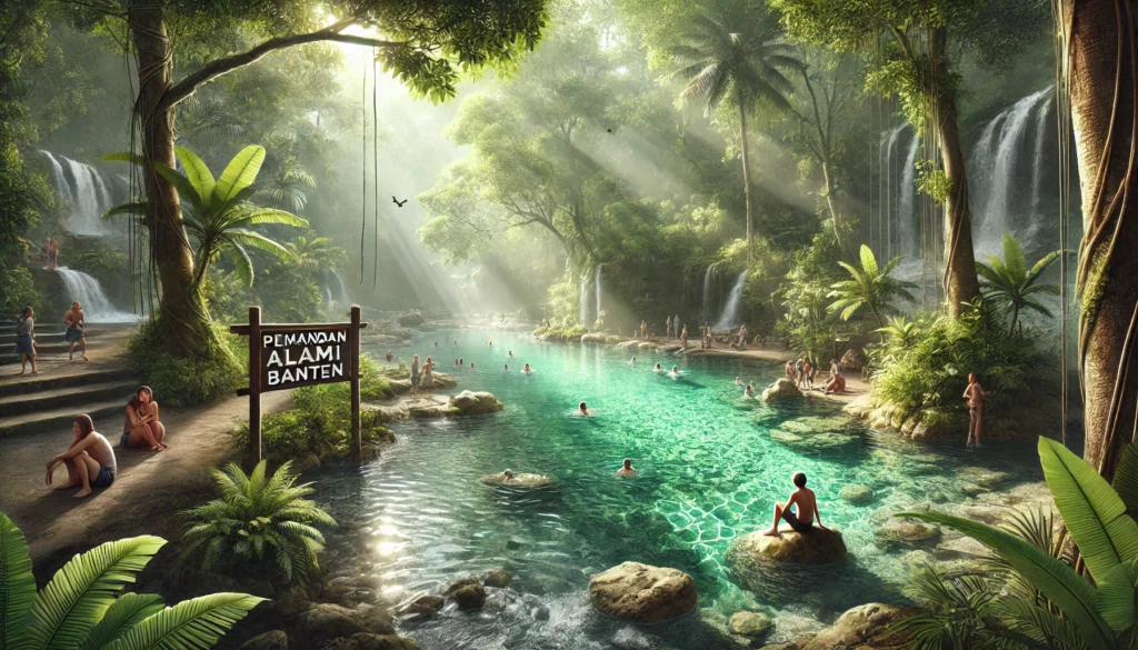 Tempat Pemandian Alami Di Banten Menjadi Pilihan Wisata Segar Dengan Keindahan Air Jernih Dan Pesona Alam Yang Masih Asri