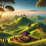 Wisata Alam Bukit Waruwangi Panorama Perbukitan Hijau dengan Sunrise Spektakuler dan Wahana Edukasi Keluarga yang Jadi Destinasi Populer 2025