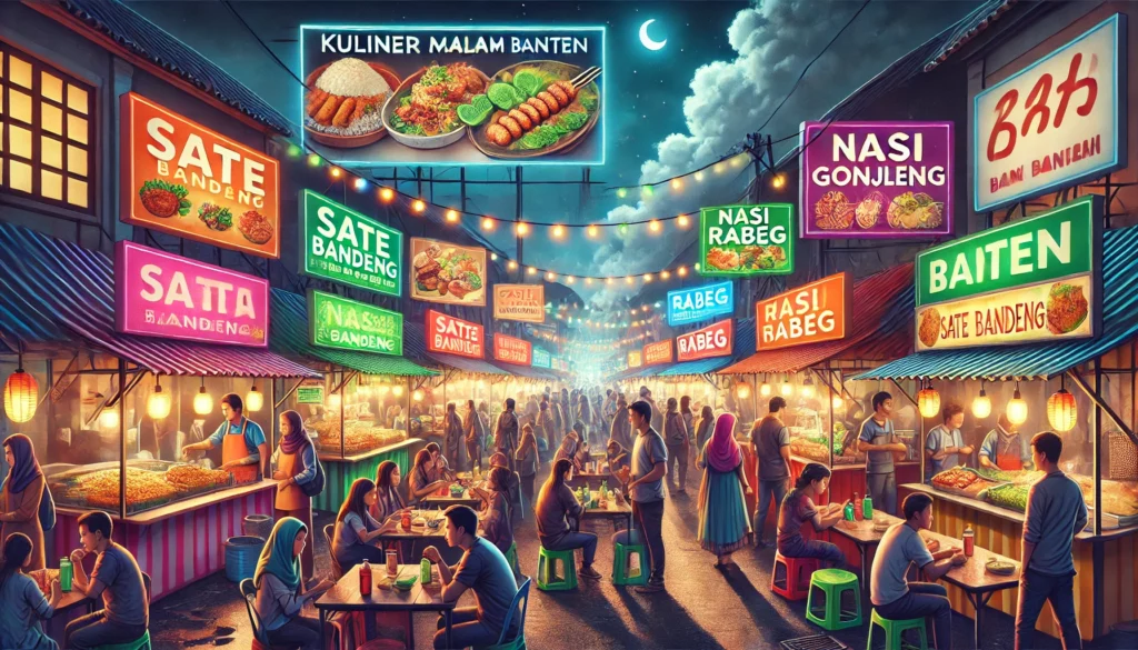 Kuliner Malam Banten Paling Ramai dengan Ragam Jajanan Viral, Harga Terjangkau, dan Suasana Seru yang Wajib Dicoba Para Pecinta Jajan Saat Lapar di Malam Hari