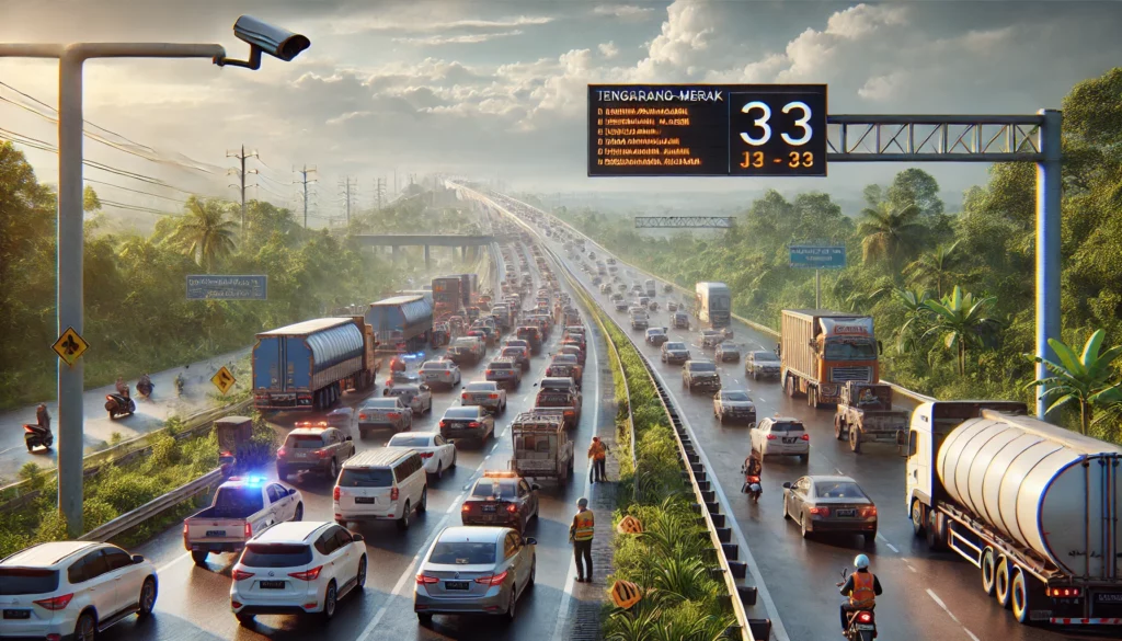 Update Kondisi Tol Tangerang Merak Terbaru Hari Ini Info Macet Kecelakaan dan Rekayasa Lalu Lintas