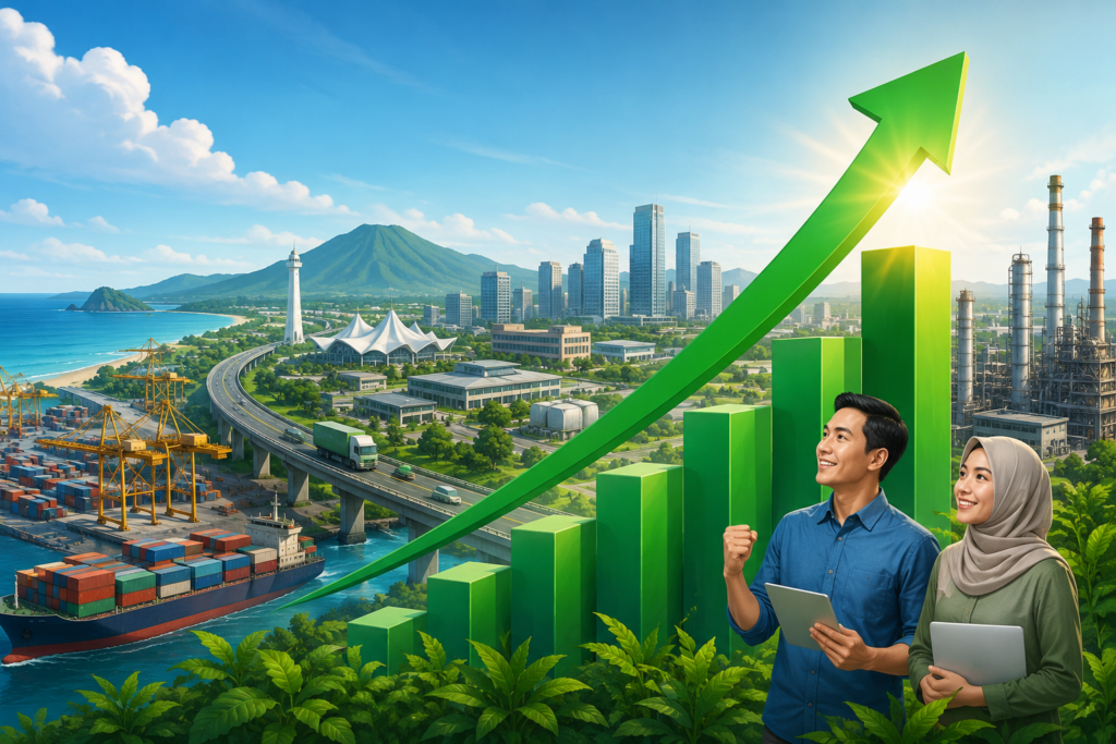 Pertumbuhan Ekonomi Banten Semakin Positif Berkat Investasi Industri Dan Daya Beli Masyarakat Yang Menguat
