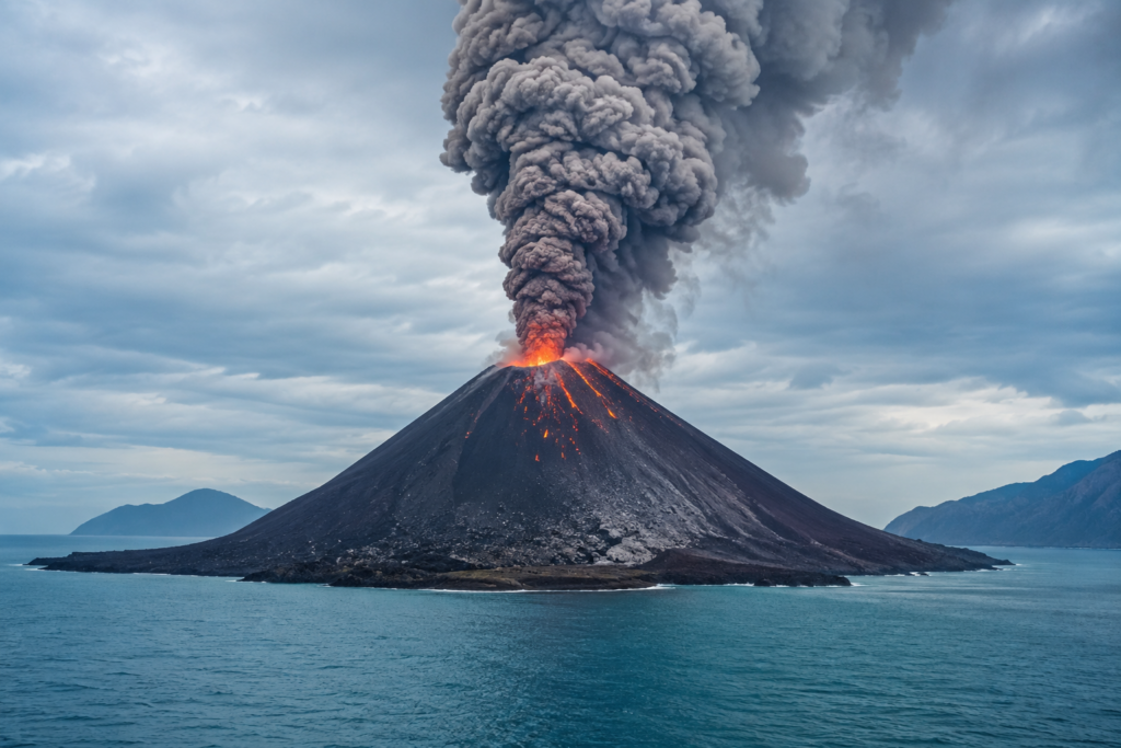 Status Gunung Anak Krakatau Banten