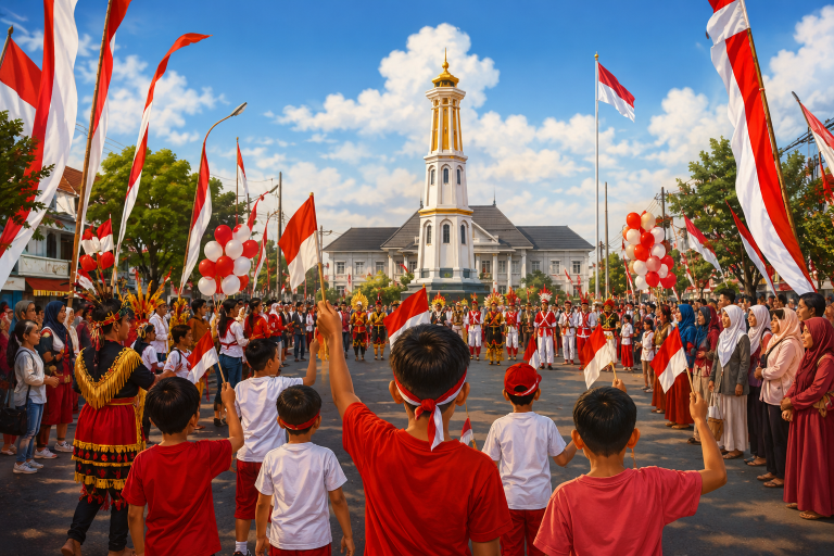 Semarak Hut Ri Kota Serang