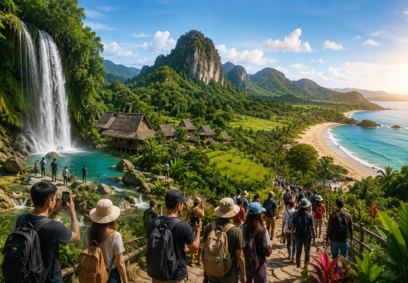 467 Ribu Wisatawan Kunjungi Lebak 2026