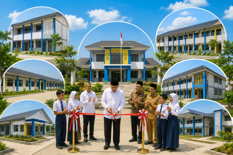 7 Sekolah Baru Diresmikan Banten