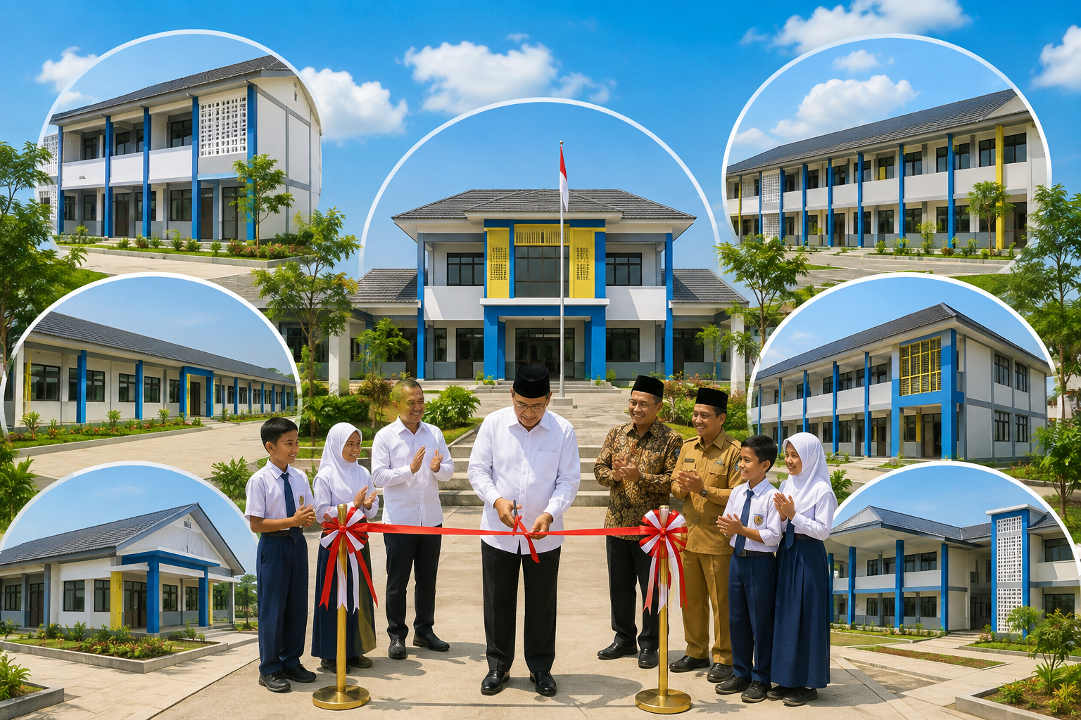 7 Sekolah Baru Diresmikan Banten