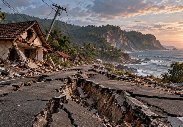 Gempa Bumi Tektonik Bayah Banten