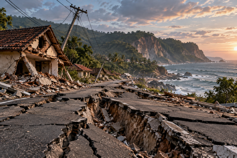 Gempa Bumi Tektonik Bayah Banten