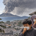 Kasus ISPA Banten Akibat Abu Krakatau
