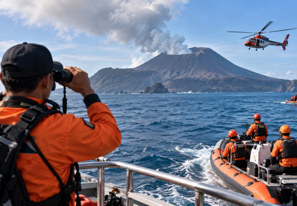Update Jurnalis Hilang Anak Krakatau