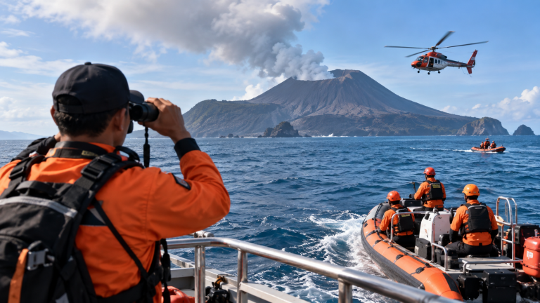 Update Jurnalis Hilang Anak Krakatau