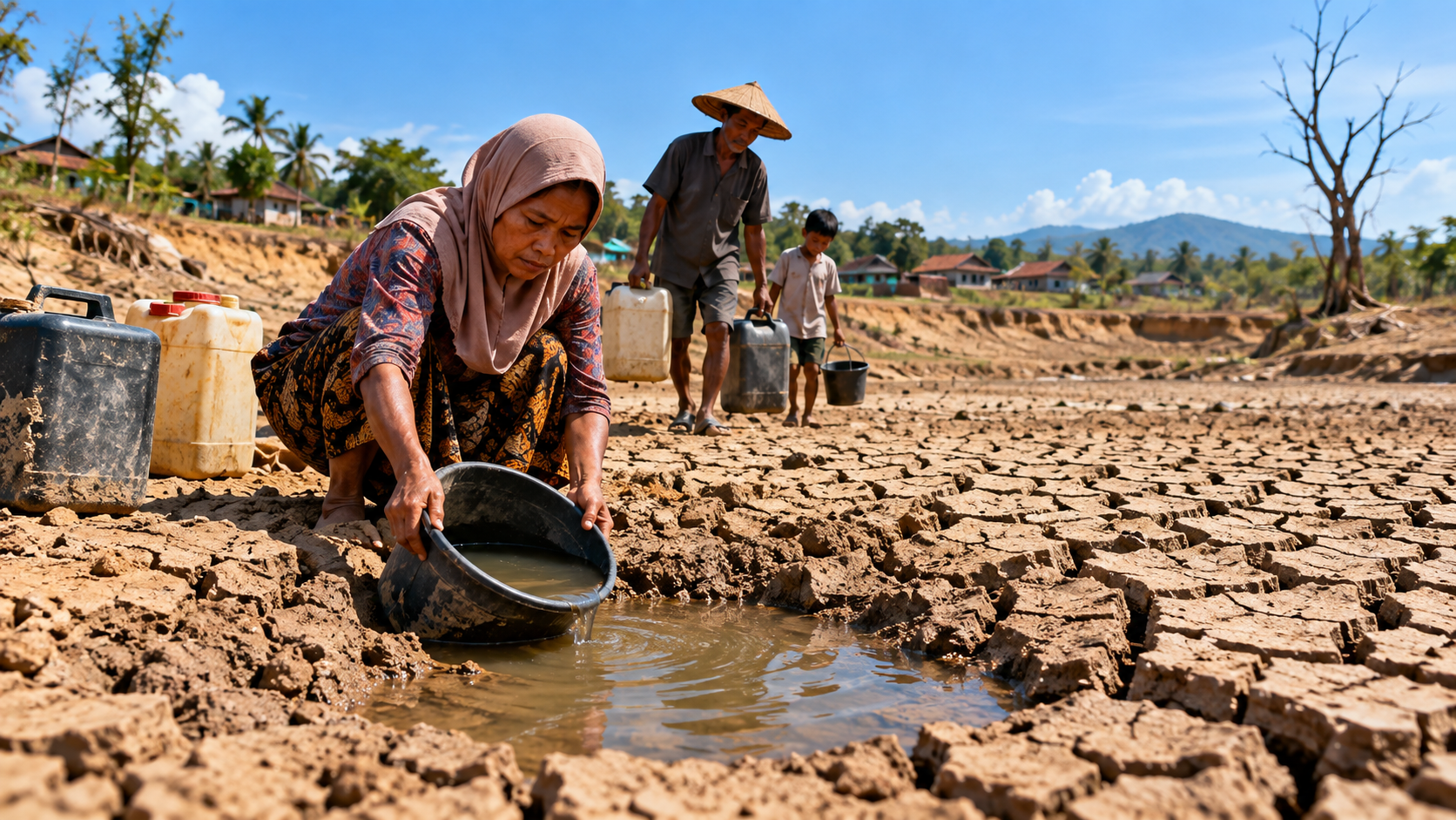 Warga Banten Terdampak Kekeringan