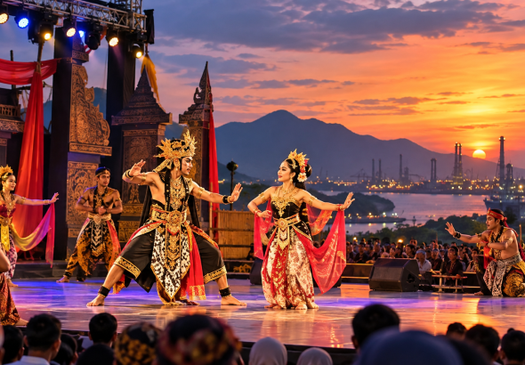 Festival Teater Seni Banten Di Cilegon