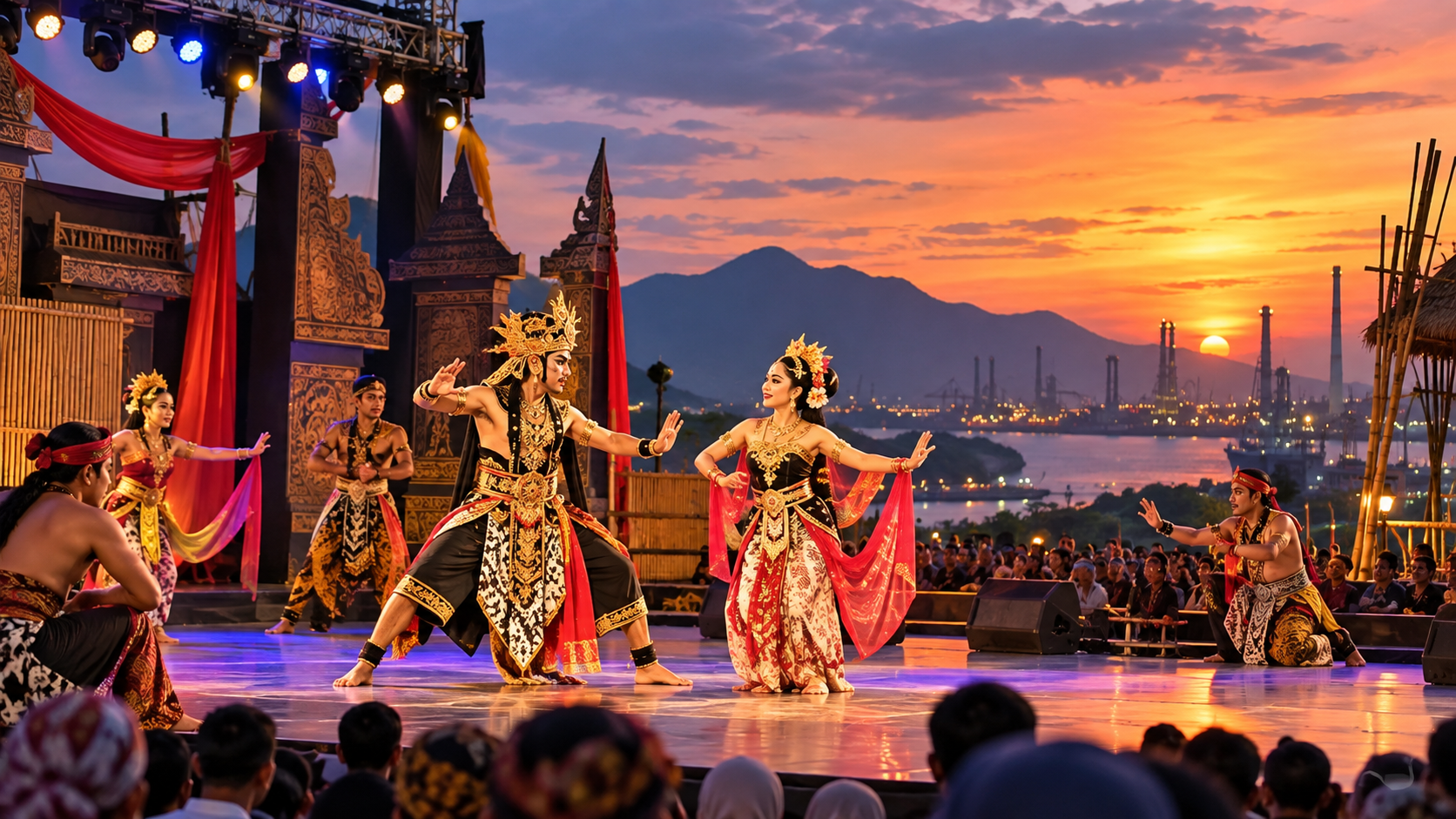 Festival Teater Seni Banten Di Cilegon