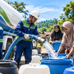 PTPN Salurkan Air Bersih Banten