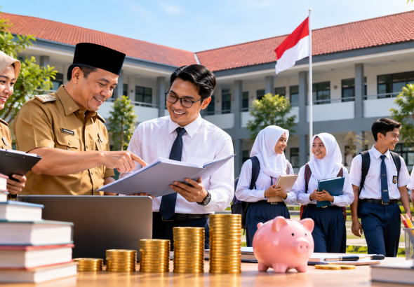 Penetapan Anggaran Sekolah Gratis Banten