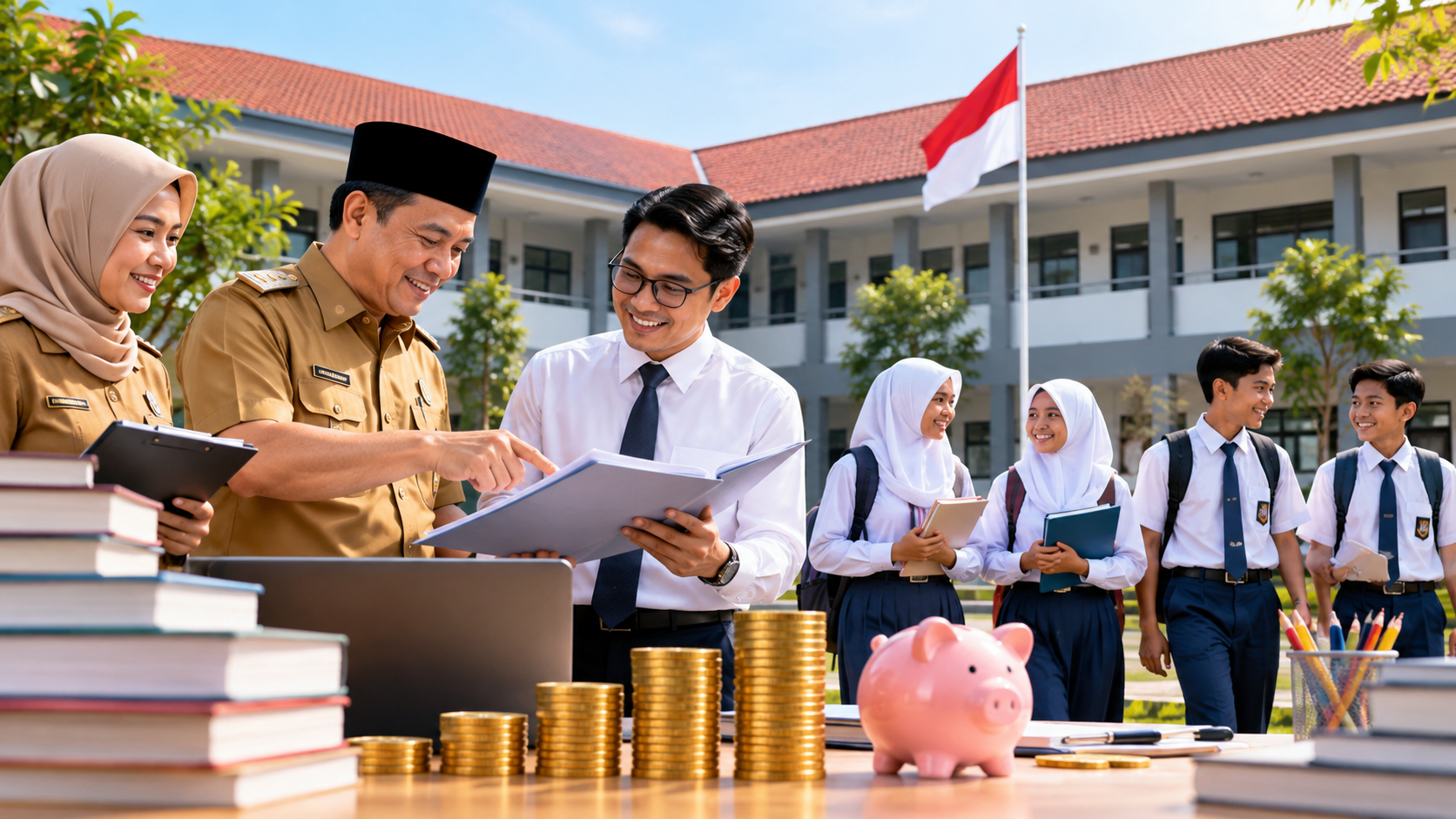 Penetapan Anggaran Sekolah Gratis Banten
