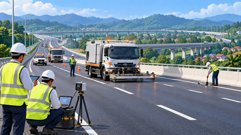 Uji Laik Fungsi Tol Rangkasbitung