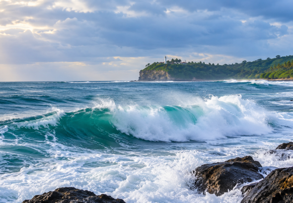 Update Cuaca Gelombang Laut Banten