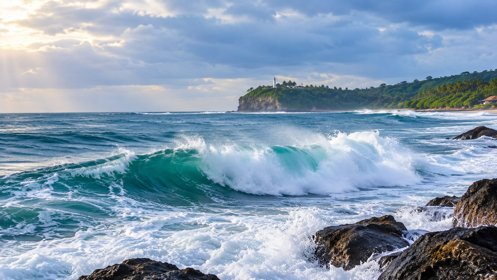 Update Cuaca Gelombang Laut Banten
